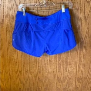 Lulu Lemon Lined Short with Zipper
